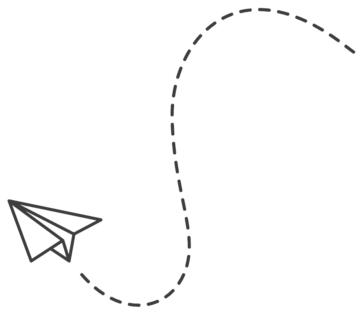Icon Papierflieger